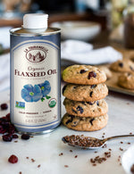 Flaxseed Oil Morning Boost Oatmeal Cookies