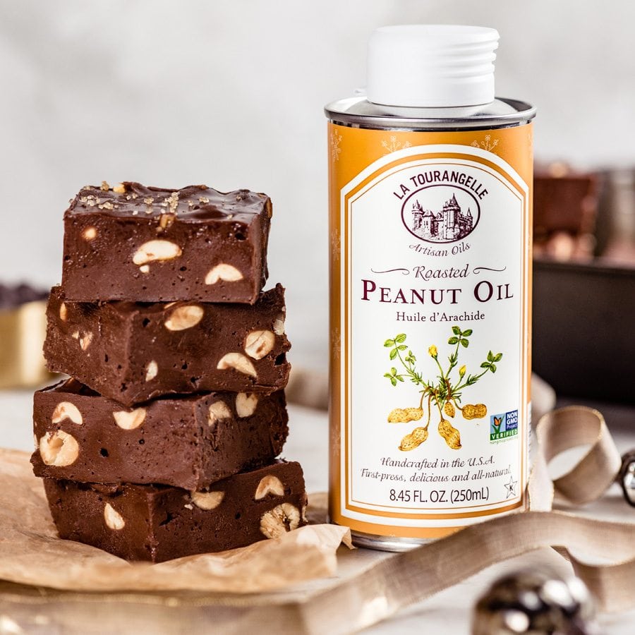Chocolate Fudge with Peanuts &ndash; La Tourangelle