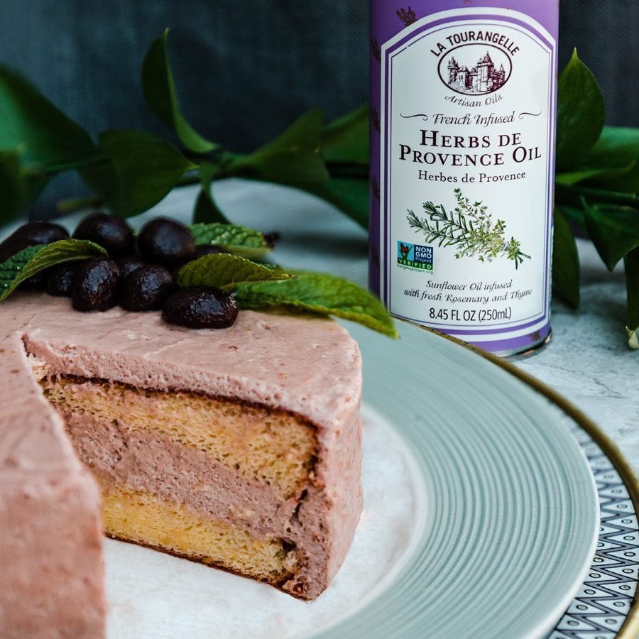 Chocolate Orange Herbs de Provence Sponge Cake – La Tourangelle