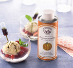 Pumpkin Seed Oil with Vanilla Ice Cream