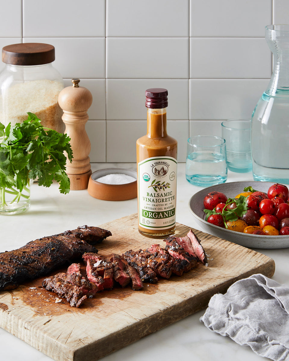 Balsamic Steak and Tomatoes &ndash; La Tourangelle
