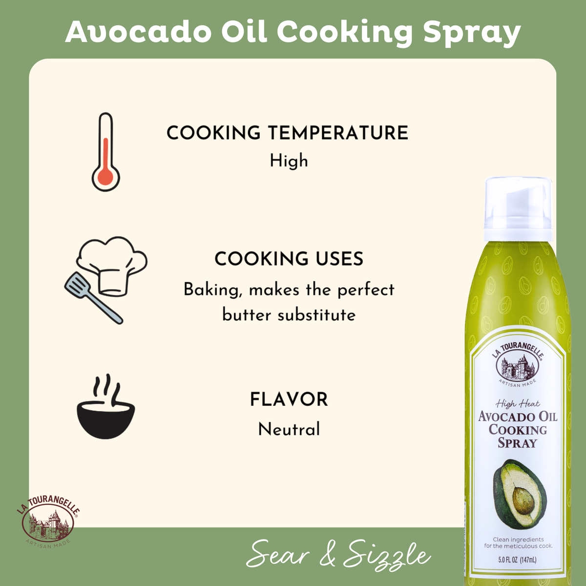 Avocado Oil | Artisan Avocado Oils | Organic Avocado – La Tourangelle