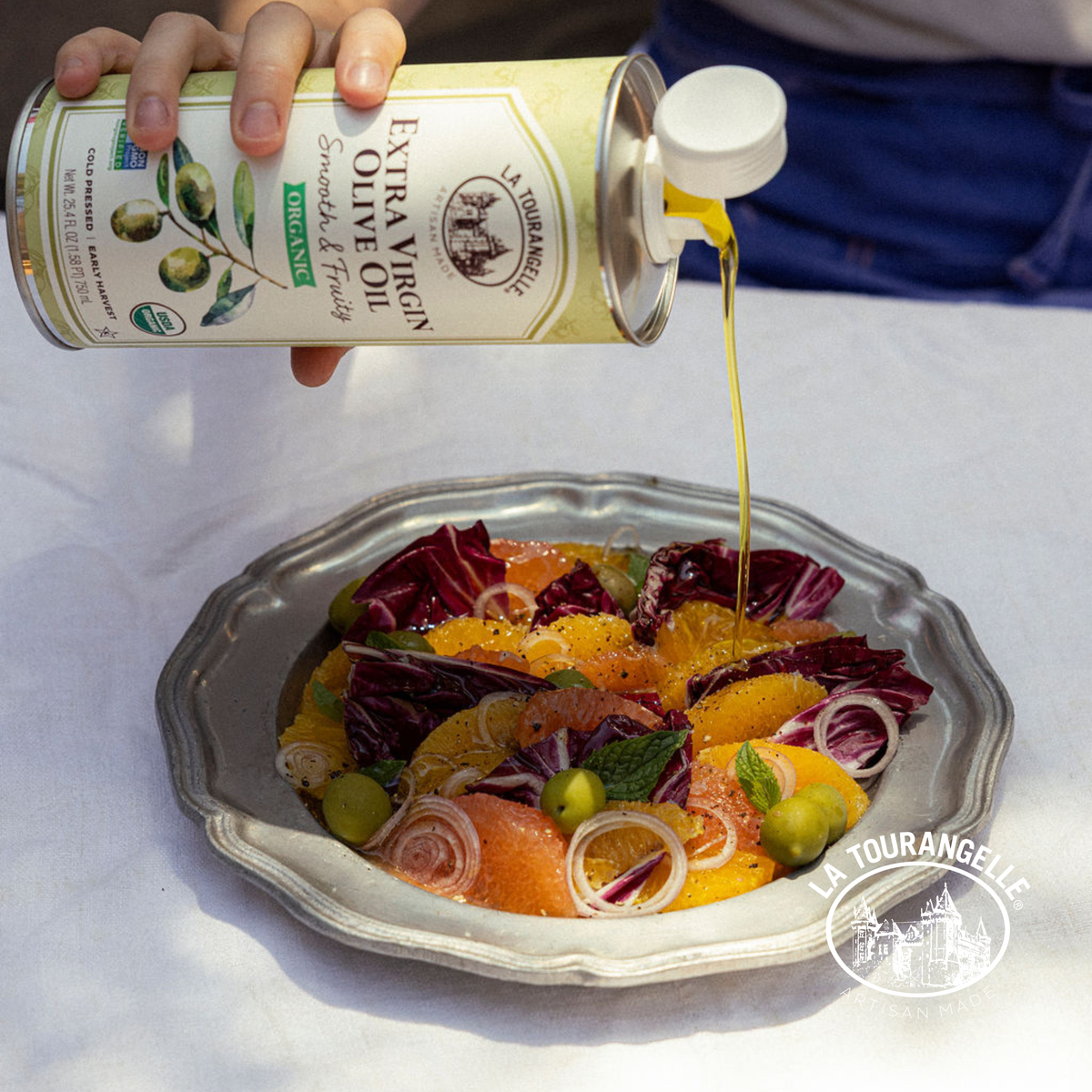 Organic Smooth & Fruity Extra Virgin Olive Oil – La Tourangelle