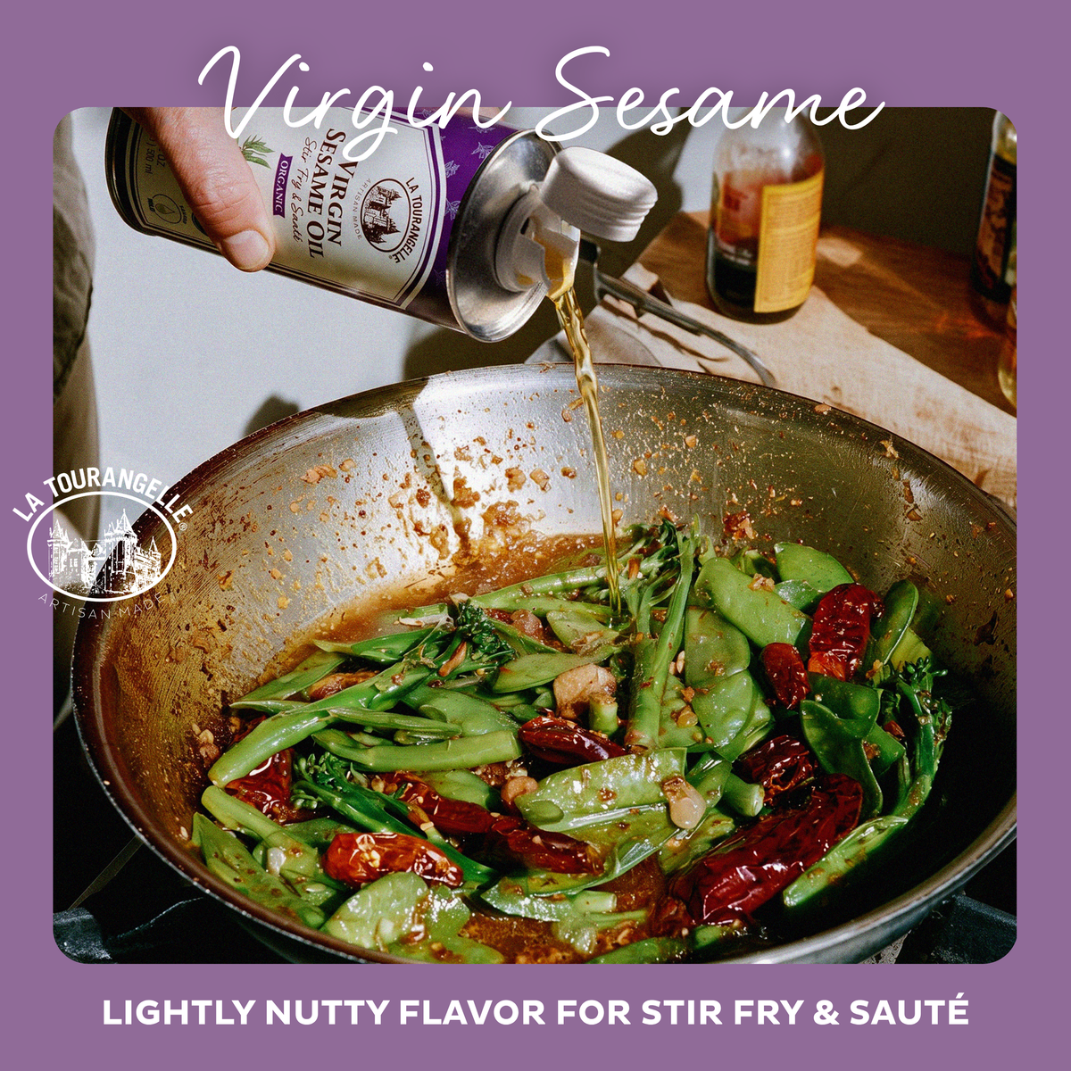 Organic Virgin Sesame Oil – La Tourangelle