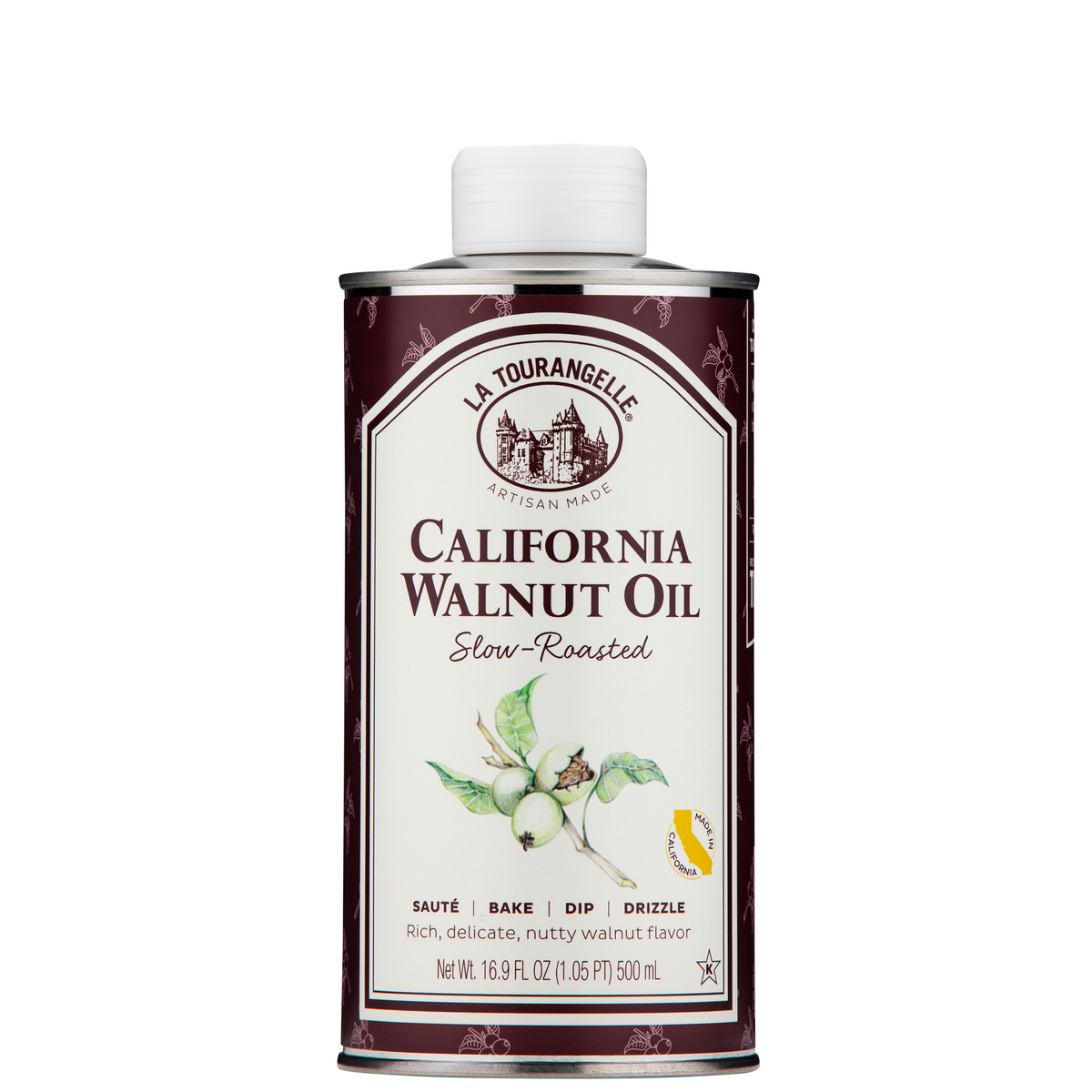 California Slow-Roasted Walnut Oil – Artisanally Crafted for Rich