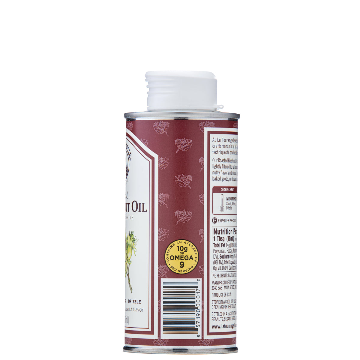 Roasted Hazelnut Oil | Artisan Oils | La Tourangelle