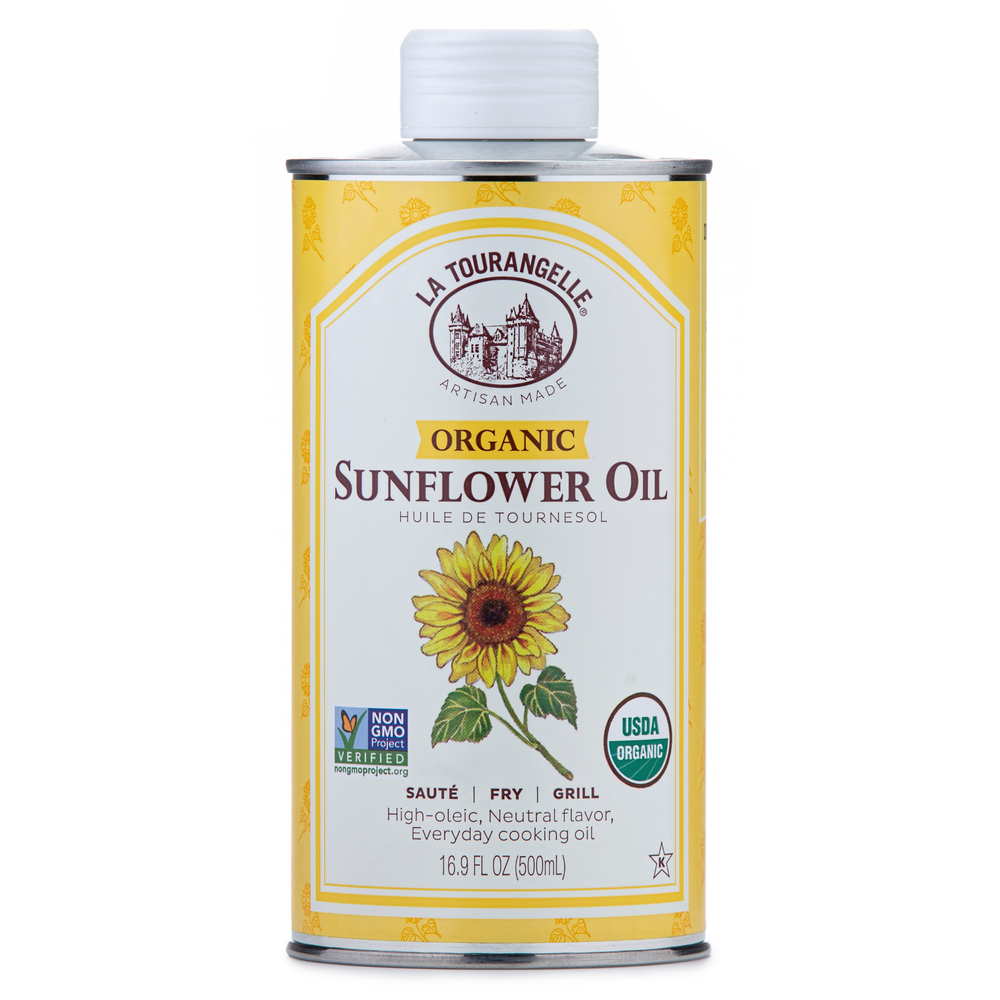 Organic High Oleic Sunflower Oil front