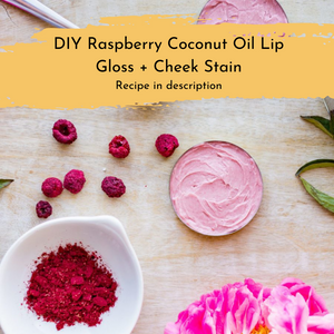 
                  
                    Raspberry coconut oil lip gloss
                  
                