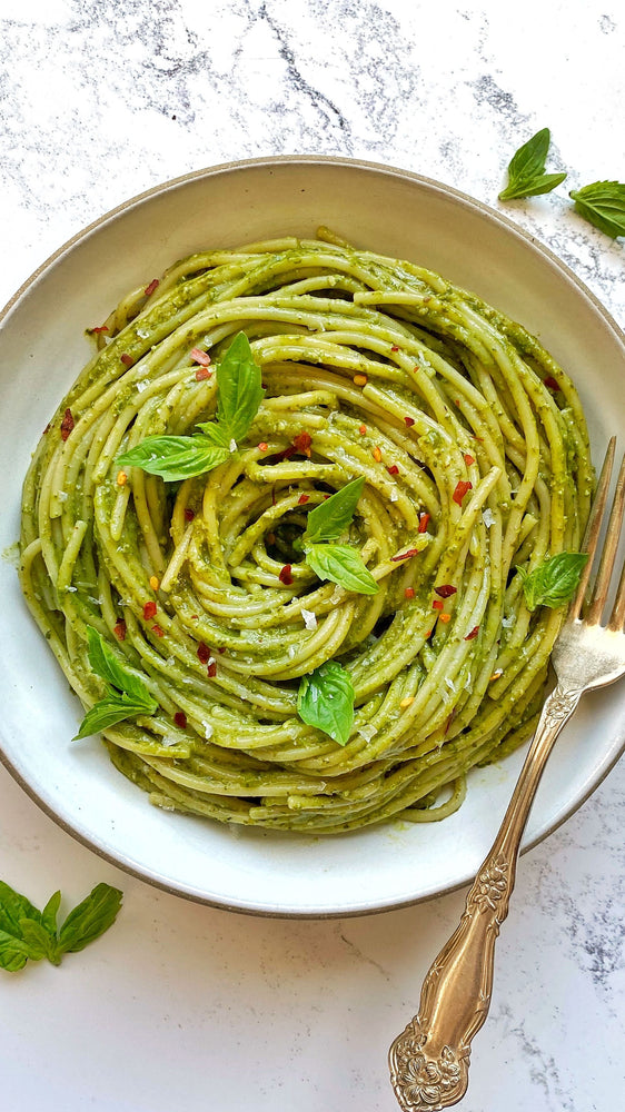 One-Pot Creamy Spinach Pasta