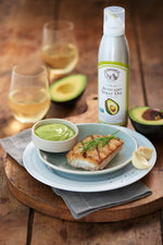 Grilled Halibut with Avocado Oil