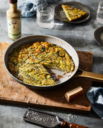 Green Goddess Frittata with Shaved Asparagus