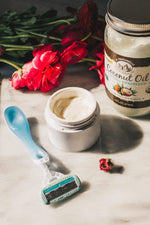 Natural Coconut Oil Shaving Cream