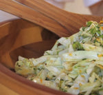 Toasted Sesame Oil Asian Style Cole Slaw (Video)