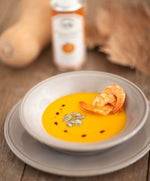 Toasted Pumpkin Seed Oil - Ginger Carrot Soup