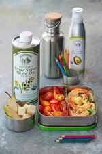 Lunchbox with Avocado Spray and Olive Oil