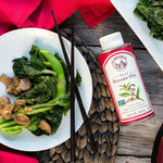 Chinese Broccoli with Garlic Ginger Miso