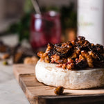 Baked Brie with Fig and Walnuts