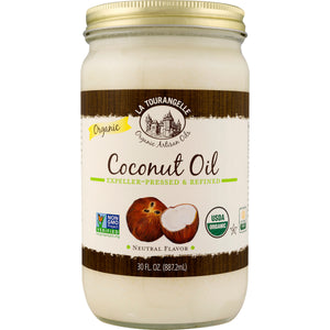 
                  
                    Organic Refined Coconut Oil 30oz Front
                  
                