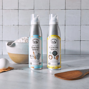 
                  
                    Non-Stick Cooking Spray with baking spray
                  
                