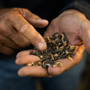 
                  
                    man holding sunflower seeds
                  
                