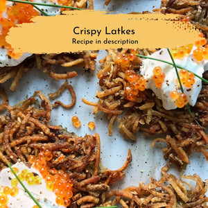 
                  
                    Crispy Latkes
                  
                