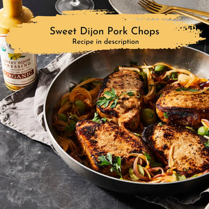 
                  
                    Sweet dijon pork chops
                  
                