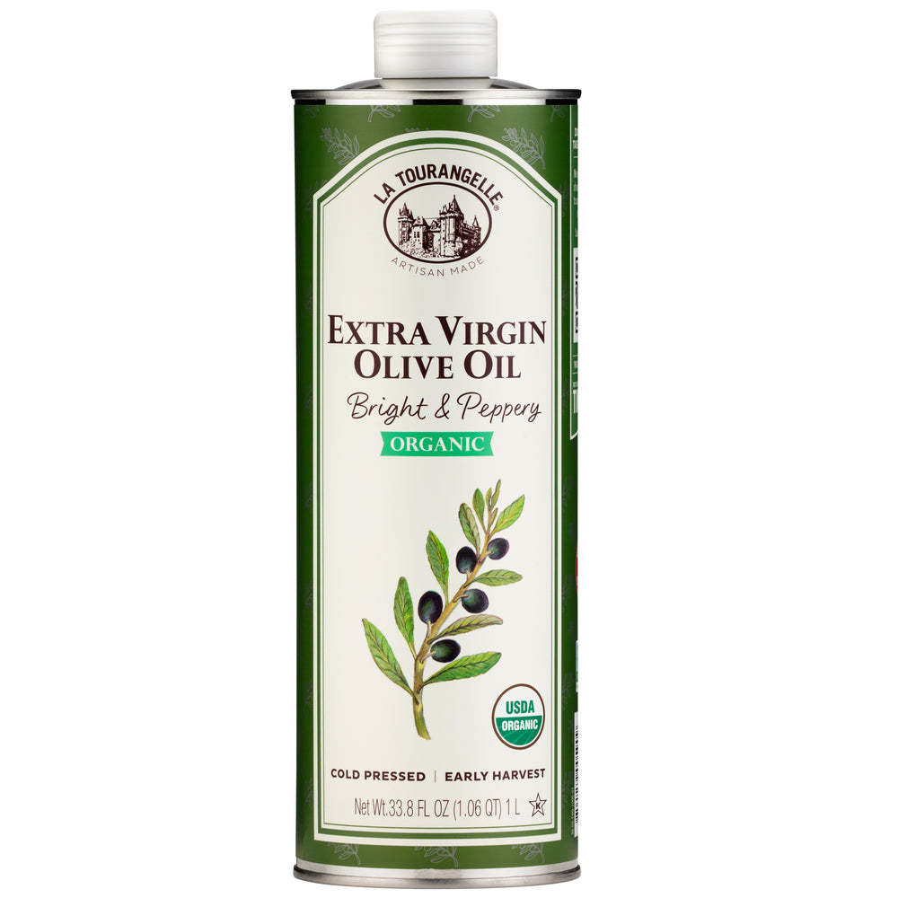 Organic Bright & Peppery Extra Virgin Olive Oil - La Tourangelle