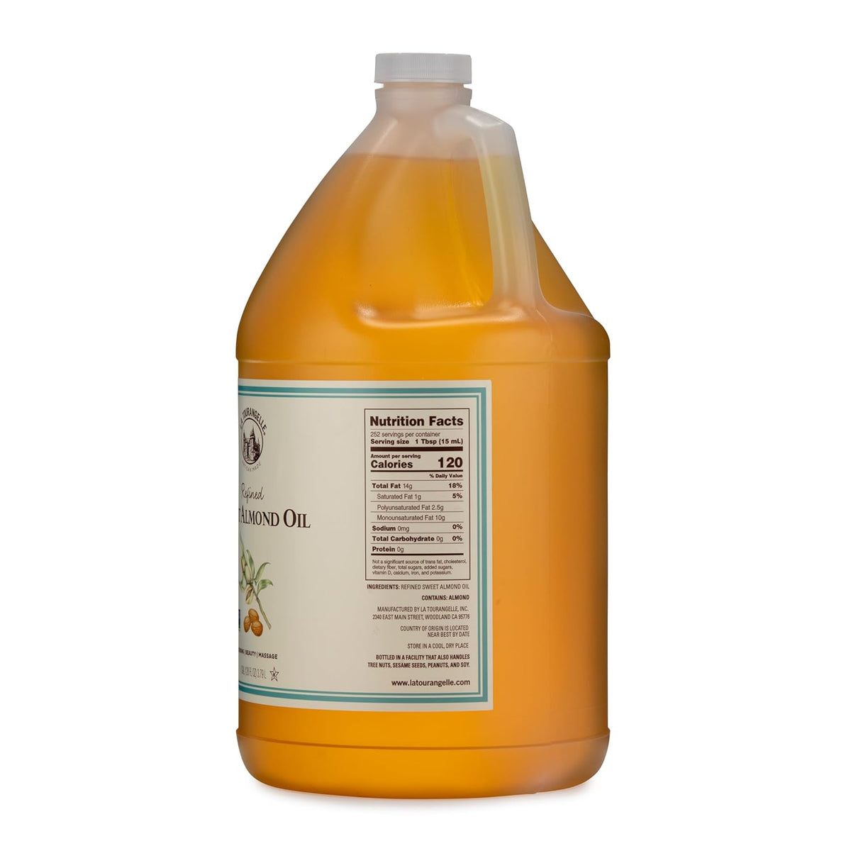 Refined Sweet Almond Oil  La Tourangelle