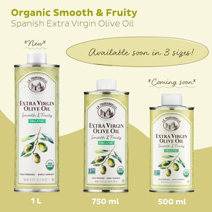 Organic Smooth & Fruity Extra Virgin Olive Oil – La Tourangelle