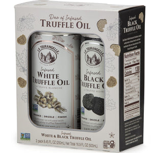 
                  
                    White Truffle Oil & Black Truffle Oil Set, Gift Box
                  
                