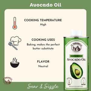 Sear & Sizzle Avocado Oil – La Tourangelle