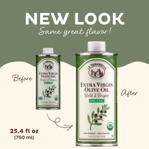 Organic Bright & Peppery Extra Virgin Olive Oil - La Tourangelle