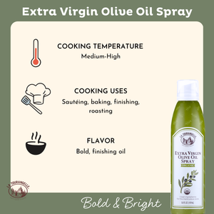 Organic Extra Virgin Olive Oil Spray | Artisan Oils – La Tourangelle