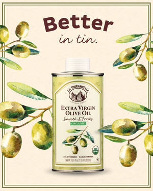 Organic Smooth & Fruity Extra Virgin Olive Oil – La Tourangelle