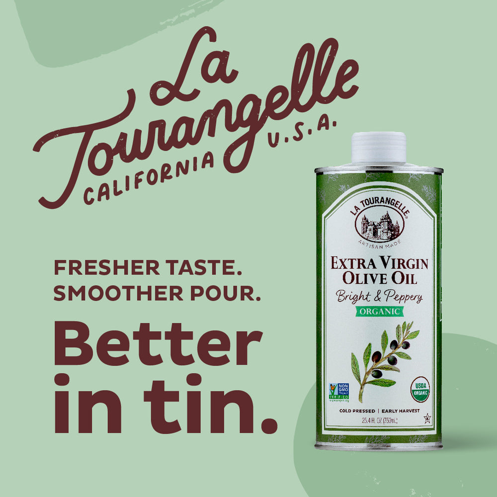 La Tourangelle, high quality oils packed in beautiful tins