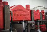 La Tourangelle press in red.