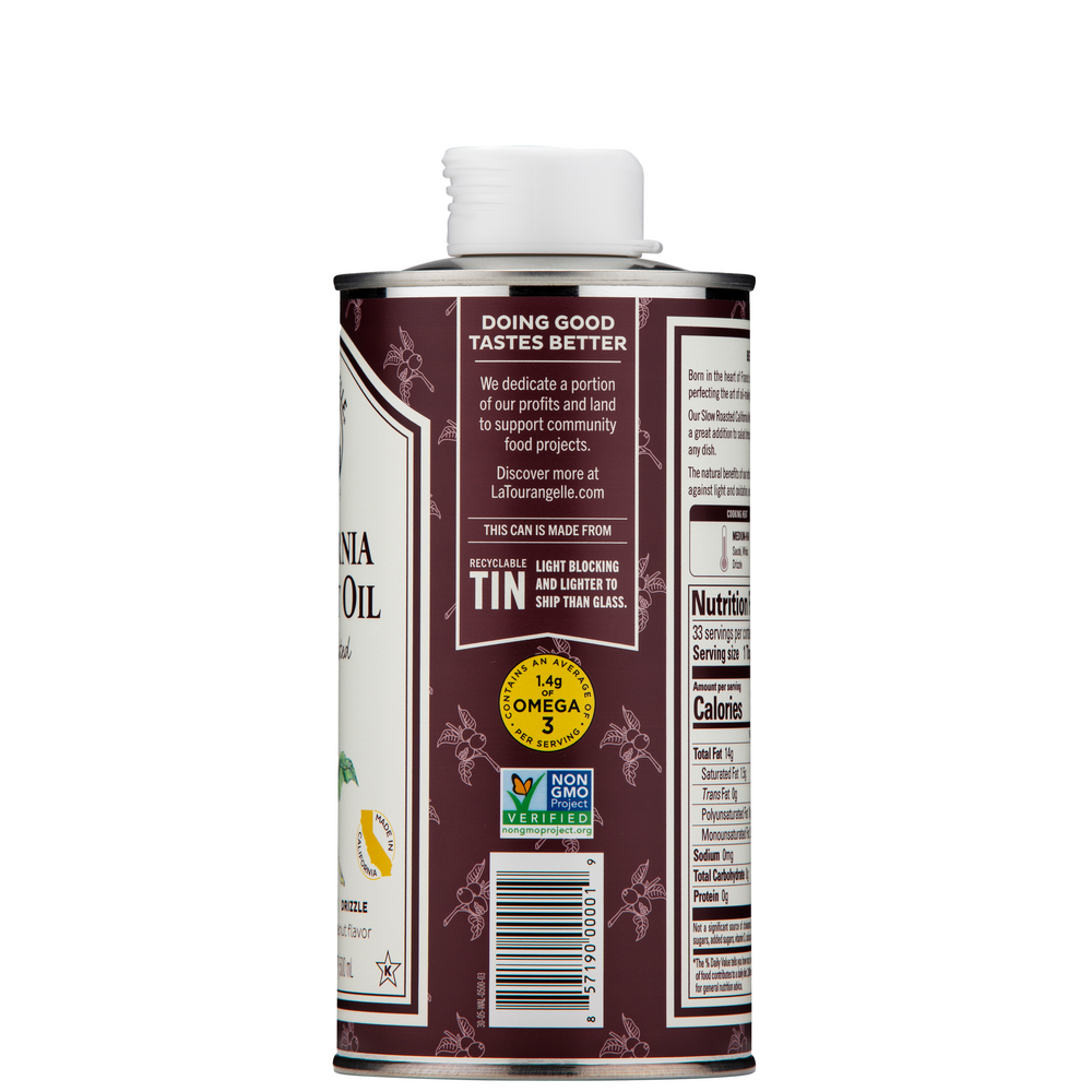 
                  
                    California Walnut Oil, Slow-Roasted
                  
                