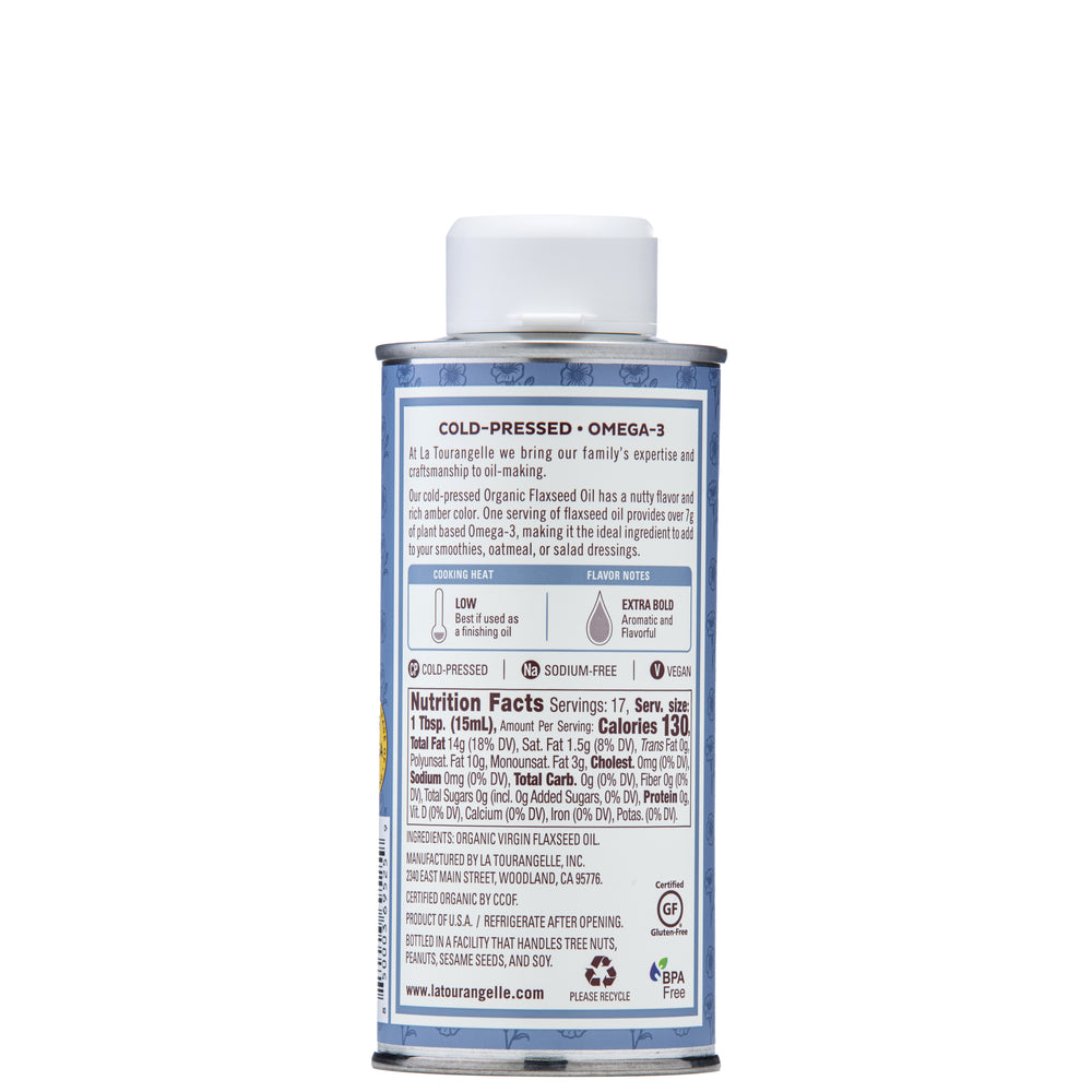 
                  
                    Organic Flaxseed Oil
                  
                