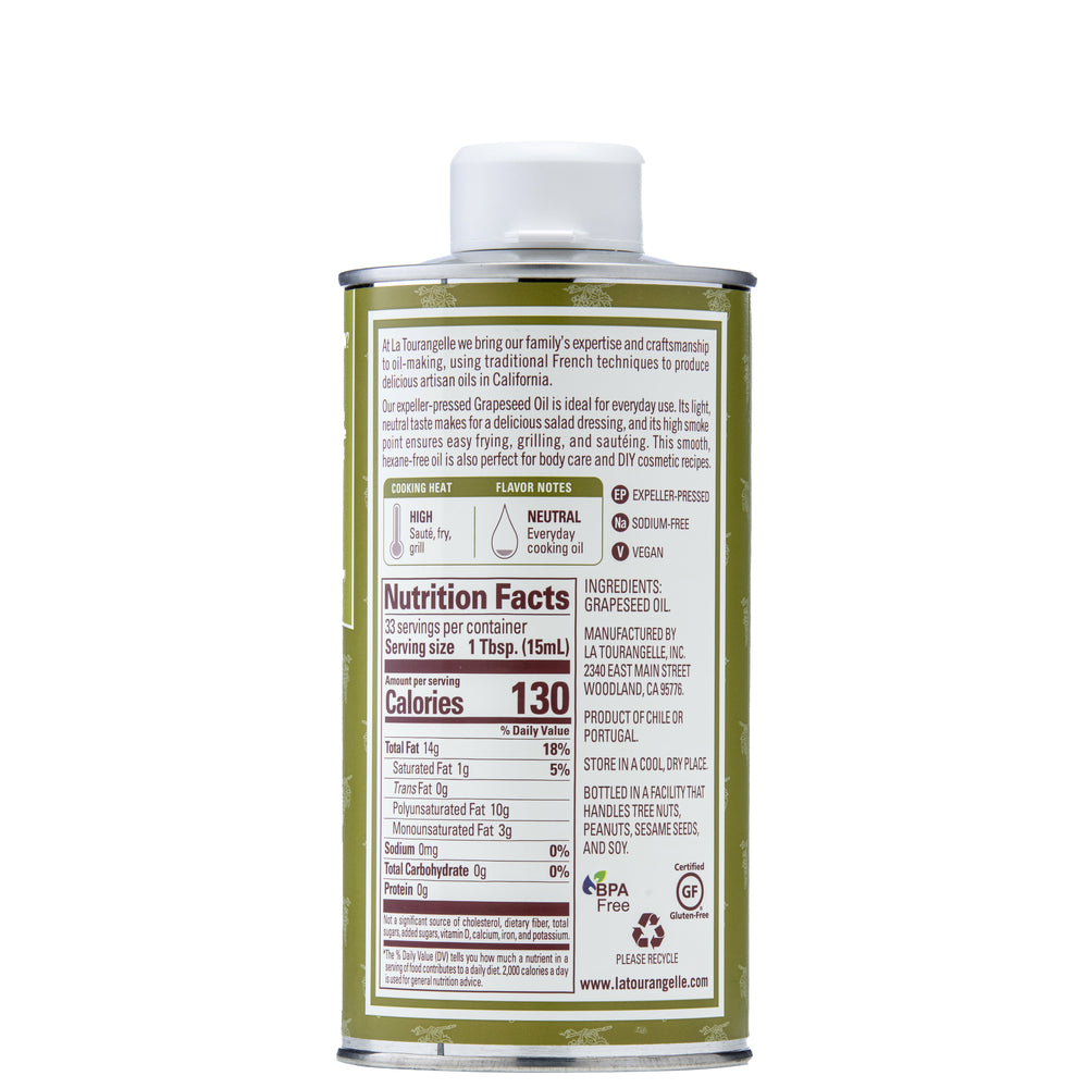 
                  
                    Grapeseed Oil
                  
                