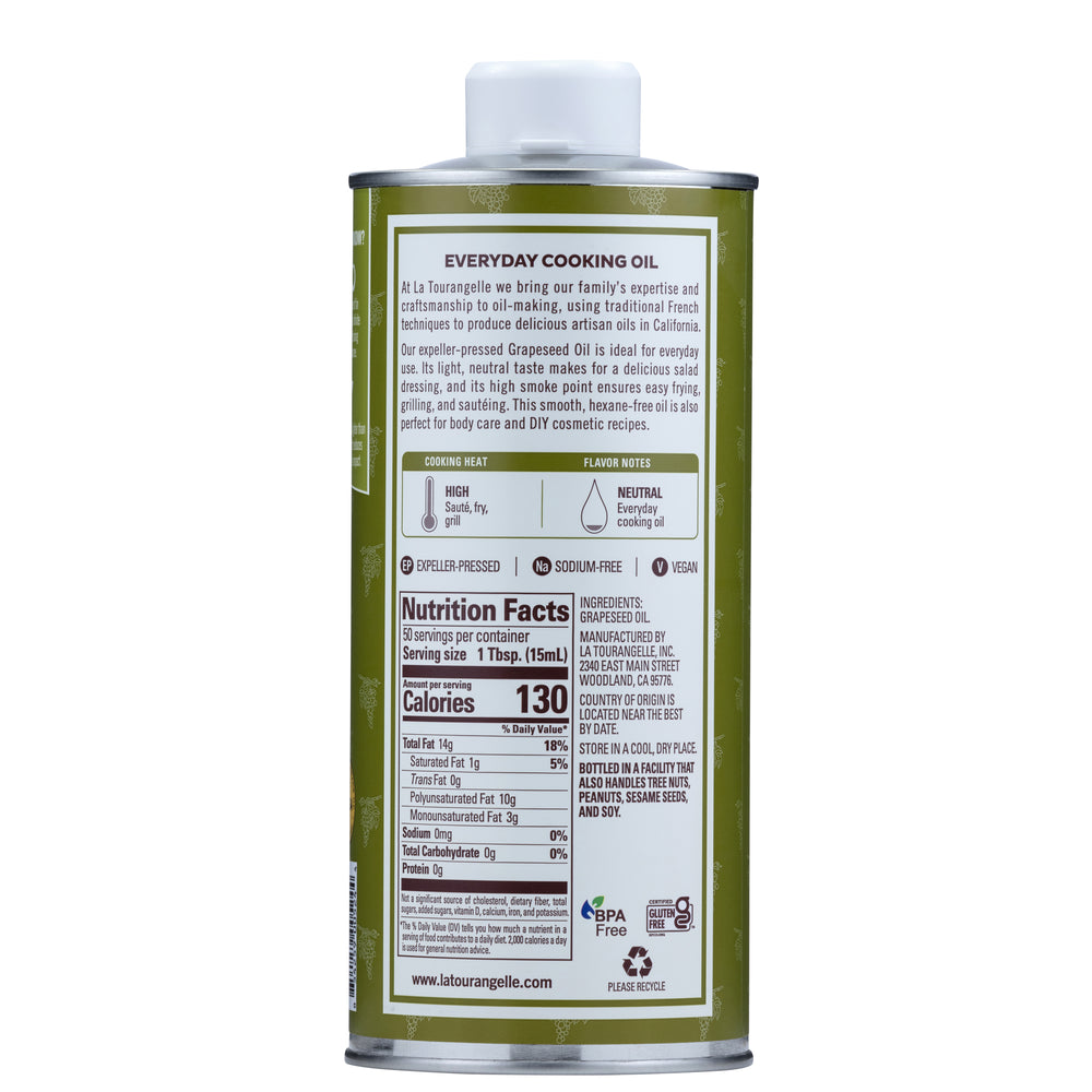
                  
                    Grapeseed Oil
                  
                