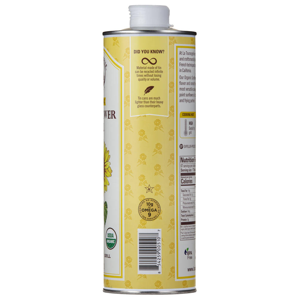 
                  
                    Organic High Oleic Sunflower Oil
                  
                