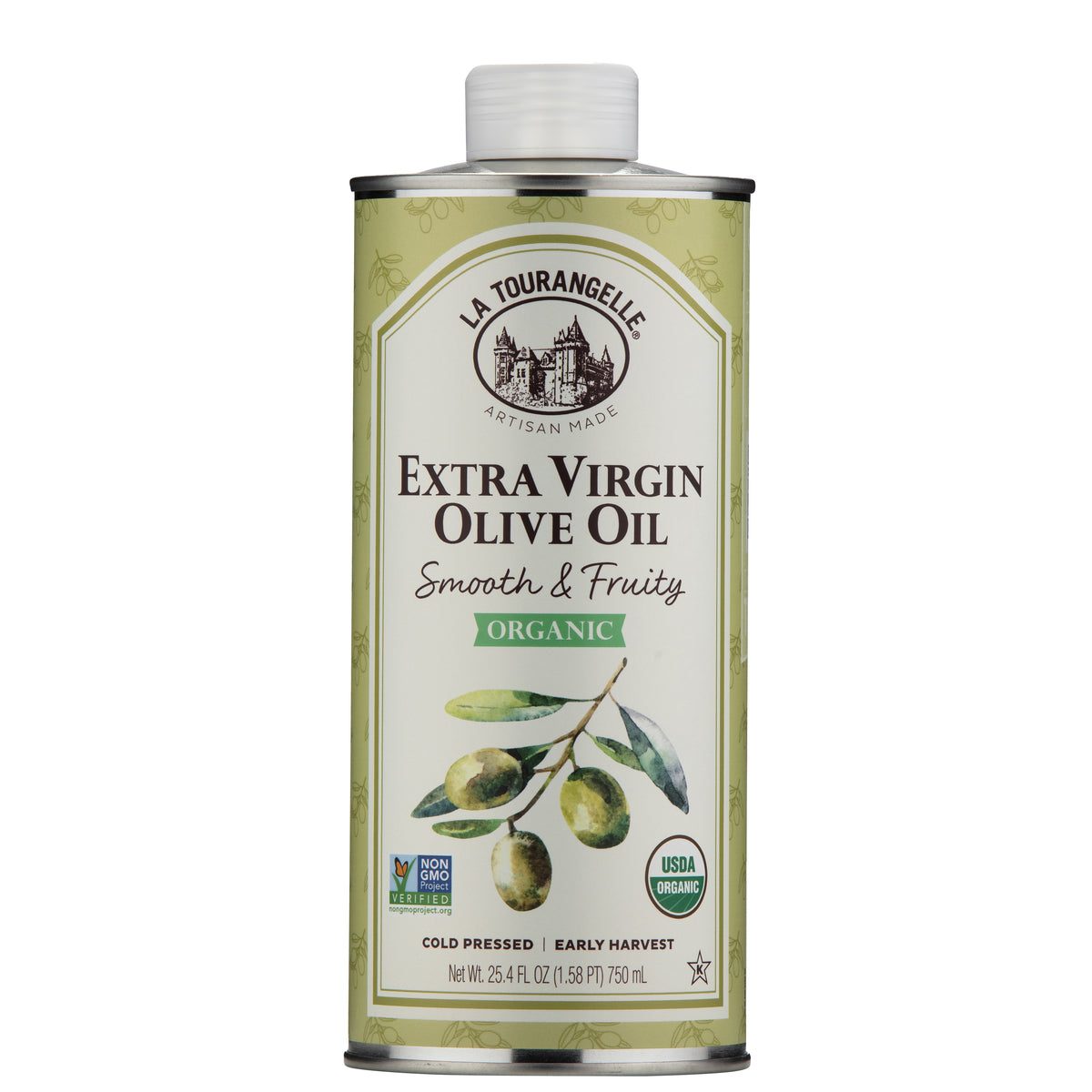 Organic Smooth & Fruity Extra Virgin Olive Oil – La Tourangelle