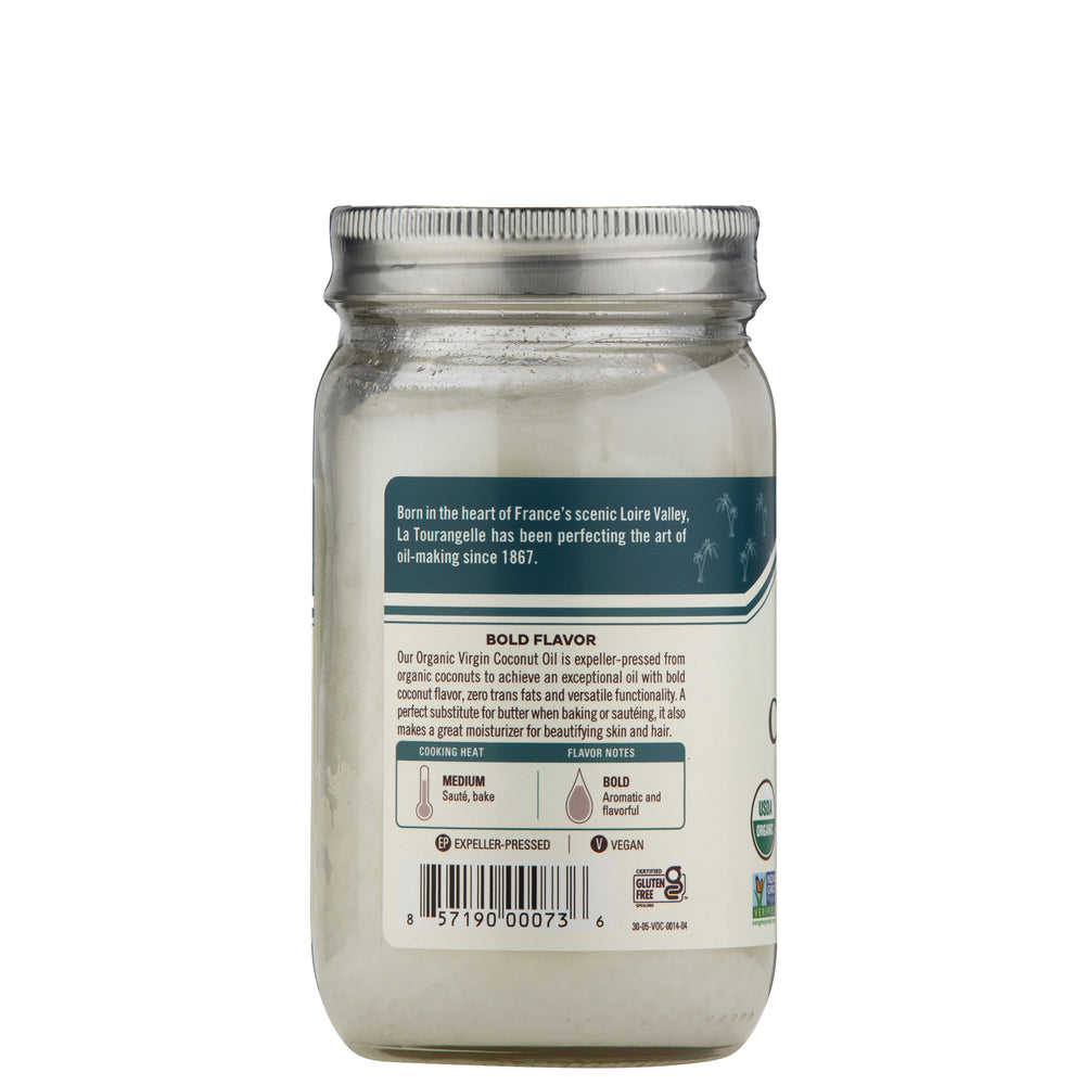 Organic Virgin Coconut Oil | Artisan Oils - La Tourangelle Organic Virgin Coconut Oil | Artisan Oils - La Tourangelle