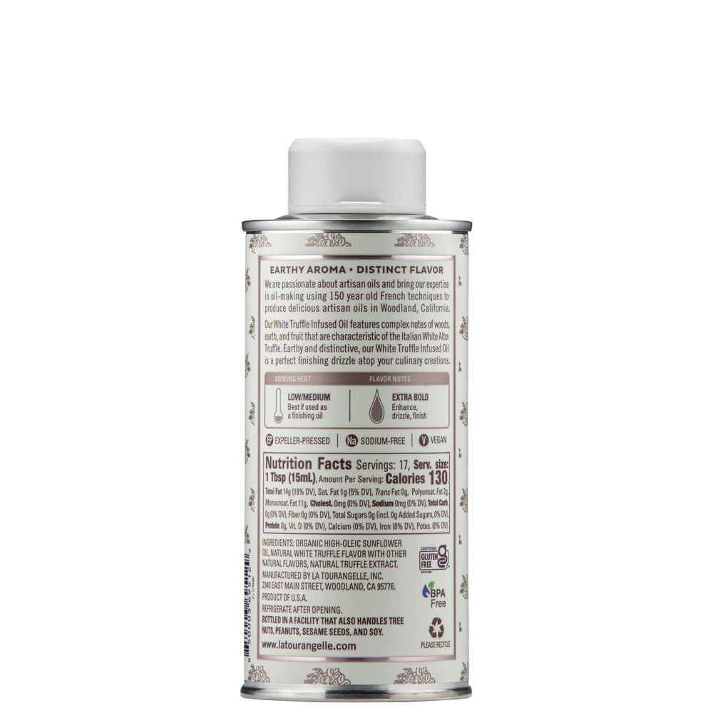 
                  
                    White Truffle Infused Oil
                  
                