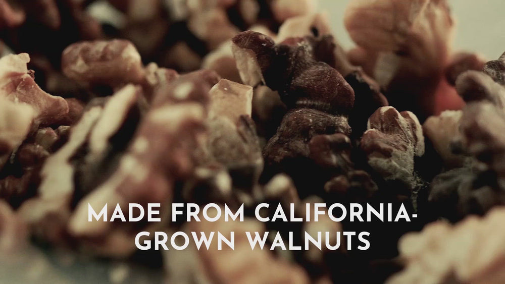 
                  
                    Load and play video in Gallery viewer, made from california grown walnuts
                  
                