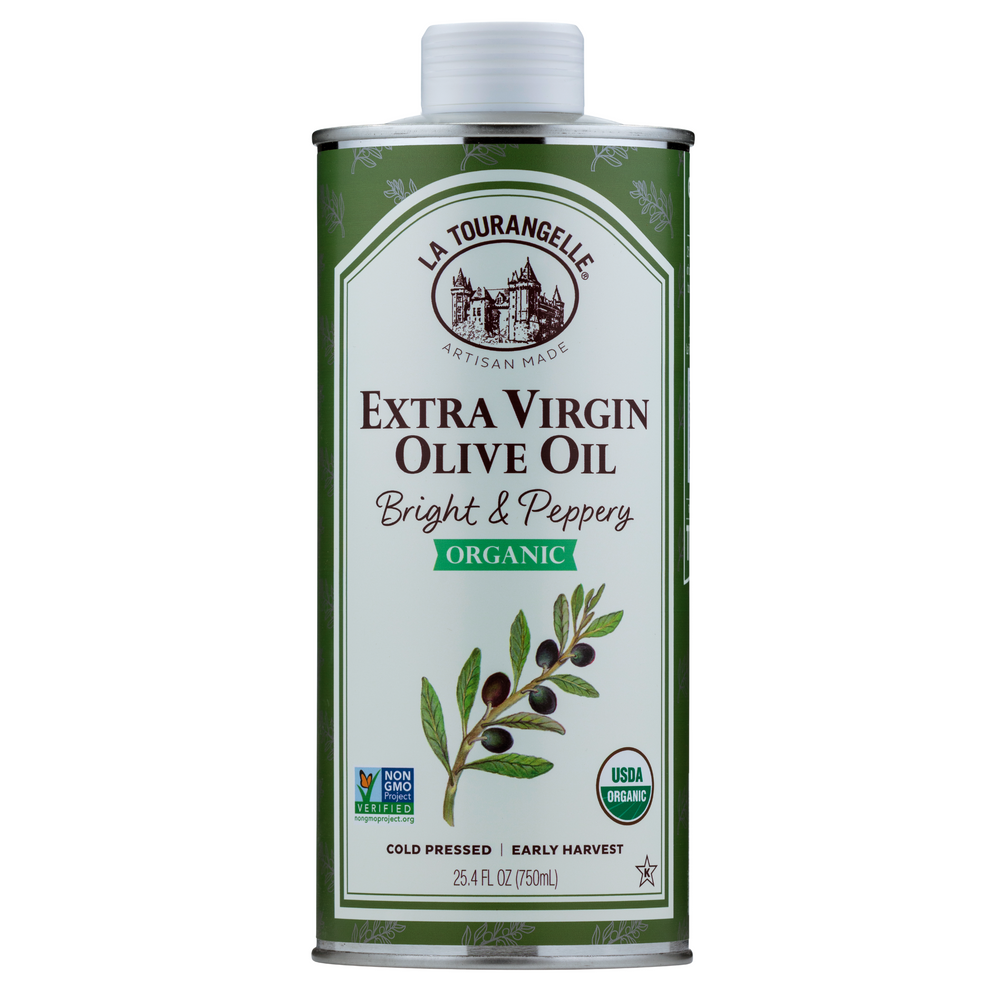 Organic Bright & Peppery Extra Virgin Olive Oil - La Tourangelle