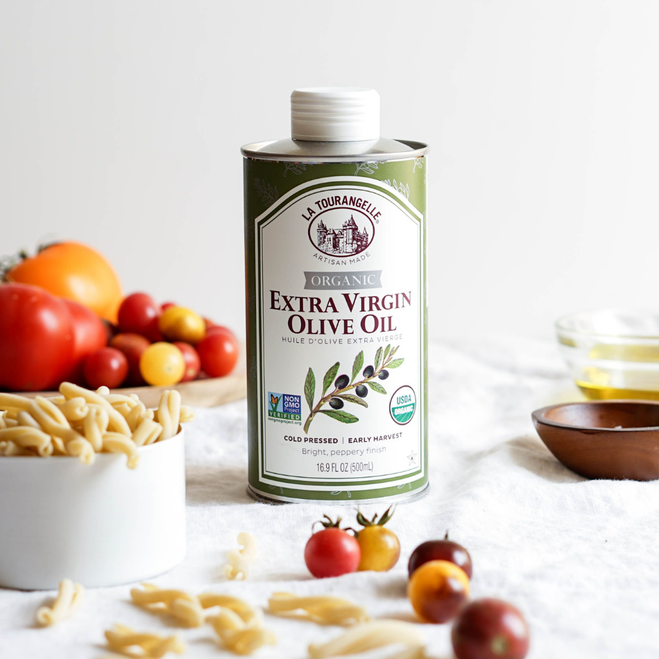 Organic Bright & Peppery Extra Virgin Olive Oil - La Tourangelle