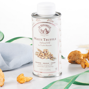 
                  
                    White Truffle Infused Oil with truffles
                  
                