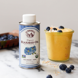 
                  
                    Organic Flaxseed Oil with blueberries
                  
                