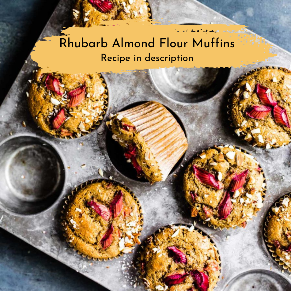 
                  
                    Rhubarb Almond Flour Muffins
                  
                